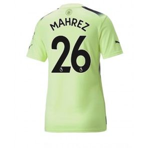 Manchester City Riyad Mahrez #26 kläder Kvinnor 2022-23 Tredje Tröja Kortärmad